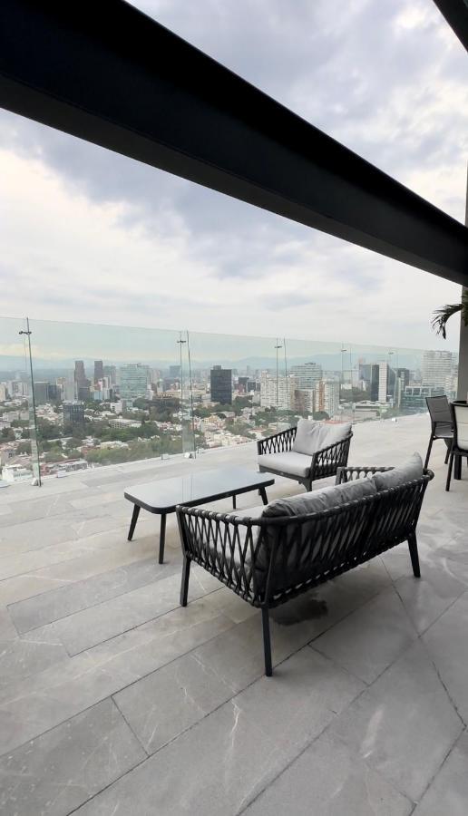 דירות מקסיקו סיטי Loft Con Increible Vista Zona Polanco Condesa - Gym Y Business Center מראה חיצוני תמונה