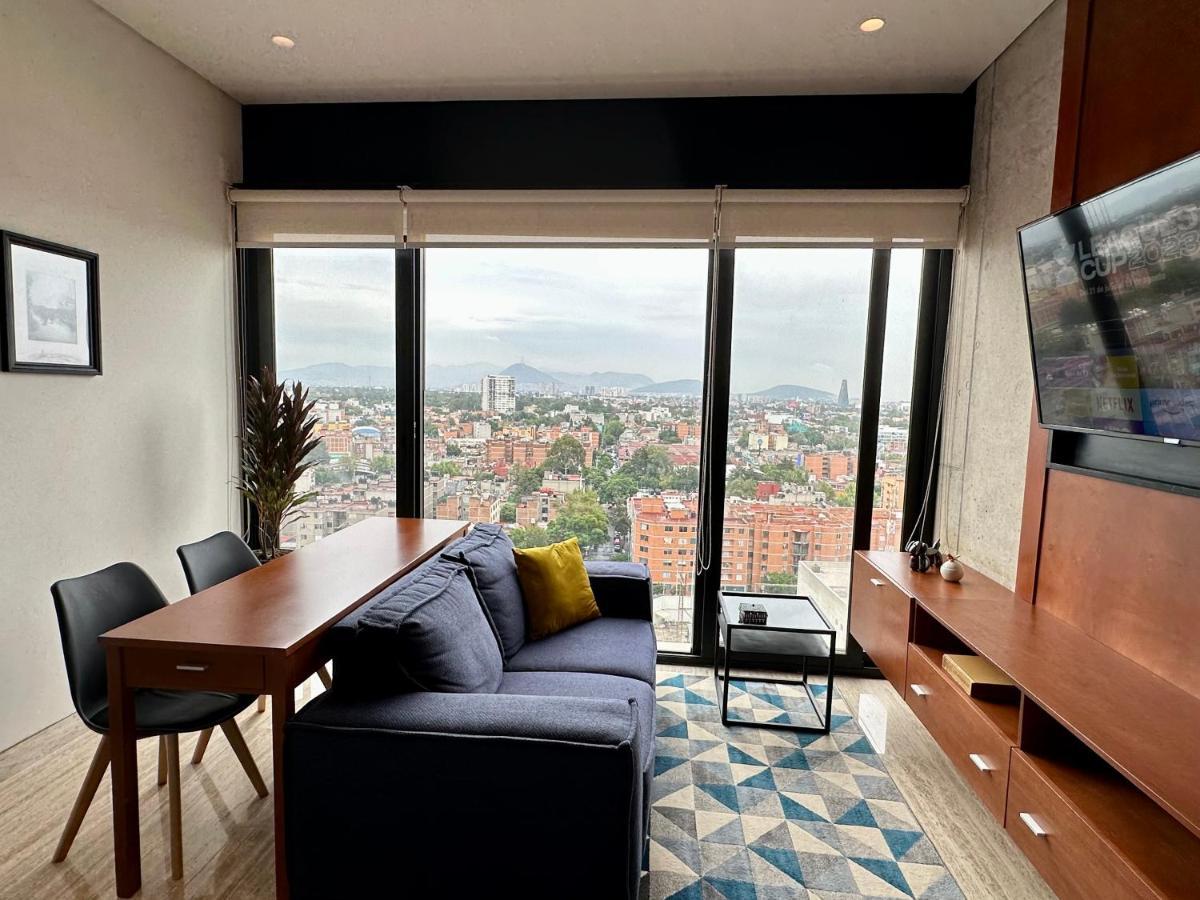 דירות מקסיקו סיטי Loft Con Increible Vista Zona Polanco Condesa - Gym Y Business Center מראה חיצוני תמונה