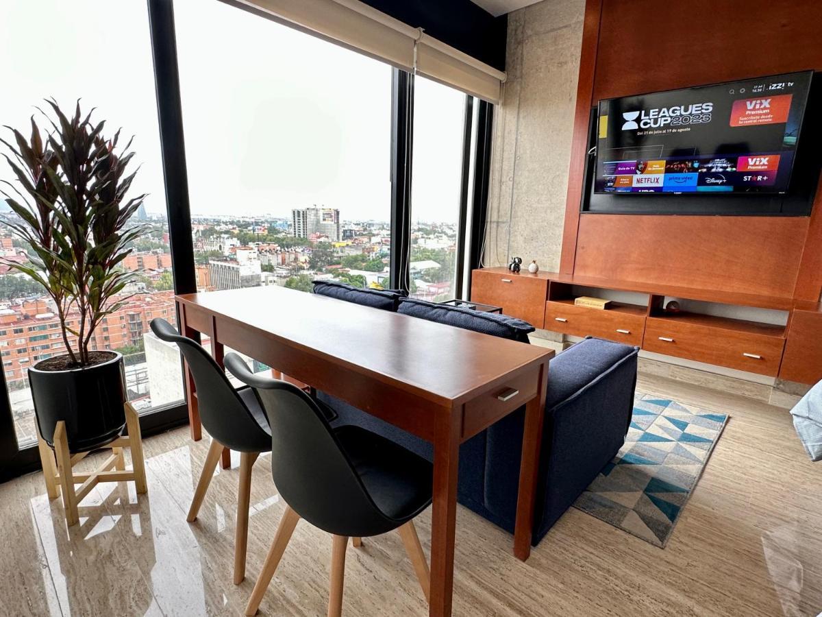 דירות מקסיקו סיטי Loft Con Increible Vista Zona Polanco Condesa - Gym Y Business Center מראה חיצוני תמונה